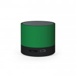 Tragbarer Lautsprecher aus recyceltem Kunststoff farbe grün