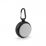 Kabelloser Lautsprecher mit bedruckbarem Gitter farbe schwarz