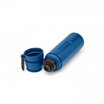 Thermoskanne aus recyceltem Edelstahl mit Becher, 750 ml farbe marineblau dritte Ansicht