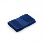 Badetuch aus recycelter Baumwolle, 370 g/m2, 30 x 50 cm farbe marineblau