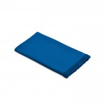 Strandtuch aus recycelter Baumwolle, 250 g/m2, 80x180cm farbe blau