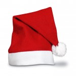 Werbeartikel Weihnachtsmannmütze mit Logo bedrucken Farbe rot