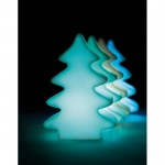 Plastikbaum mit Licht Farbe weiß Stimmungsbild 3