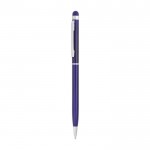 Eleganter Kugelschreiber mit Touchpen Farbe blau