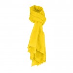 Weicher, feiner Schal Farbe gelb