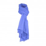 Weicher, feiner Schal Farbe blau