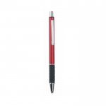 Farbiger Kugelschreiber aus Aluminium Farbe rot