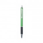 Farbiger Kugelschreiber aus Aluminium Farbe hellgrün