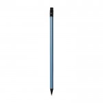 Metallisch aussehender Bleistift Farbe blau