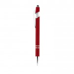 Kugelschreiber mit Gummierung Farbe rot