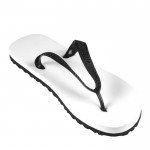 Flip Flops für Sublimationsdruck Farbe Weiß zweite Ansicht