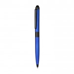 Metall-Kugelschreiber mit Touchpen Farbe blau