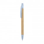 Nachhaltiger Kugelschreiber als Werbegeschenk Farbe blau