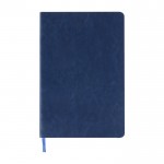 Softcover-Notizbuch für Firmen Farbe blau