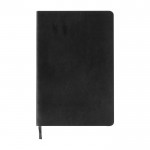 Softcover-Notizbuch für Firmen Farbe schwarz