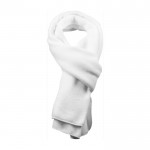Schal aus sublimiertem Polyester 180 g/m2 Farbe weiß