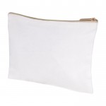 Kulturtasche aus Polyester für Sublimation Farbe weiß