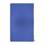 Handtücher mit Gummiband zum Zusammenfalten Farbe Blau dritte Ansicht