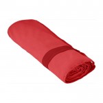 Handtücher mit Gummiband zum Zusammenfalten Farbe Rot erste Ansicht