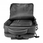 Rucksack und Tasche 2-in-1 Farbe Grau zweite Ansicht