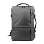 Rucksack und Tasche 2-in-1 Farbe Grau achte Ansicht