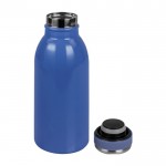 Kleine Trinkflasche aus Edelstahl Farbe Blau siebte Ansicht