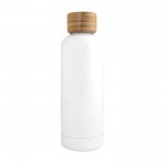Sublimierte Thermoflasche bedrucken Farbe weiß