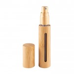 Parfüm-Sprühflasche aus Bambus Ansicht mit Druckbereich