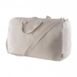 Tasche aus recycelter Canvas-Baumwolle mit Griff, 280 g/m2 farbe natürliche farbe zweite Ansicht
