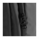 Rucksack aus Polyester mit Doppelgriff, wasserabweisend farbe schwarz Detailbild