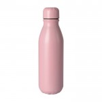 Farbige Flasche aus recyceltem Aluminium, 550 ml farbe rosa erste Ansicht