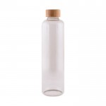 Borosilikatflasche mit Bambusstopfen, 1 L farbe braun zweite Ansicht