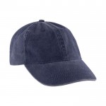 Lässige Mütze aus 100 % Baumwolle mit Wascheffekt, 260 g/m2 farbe marineblau zweite Ansicht