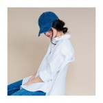 Lässige Mütze aus 100 % Baumwolle mit Wascheffekt, 260 g/m2 farbe marineblau vierte Ansicht