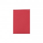 Notizblock aus verschiedenen organischen Materialien farbe rot erste Ansicht