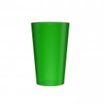 Wiederverwendbarer Trinkbecher mit Logo und ohne BPA Farbe Grün