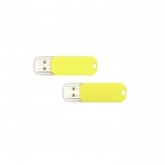 Günstiger USB-Stick Ansicht mit Druckbereich Farbe gelb
