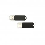 Günstiger USB-Stick Ansicht mit Druckbereich Farbe schwarz