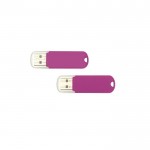 Günstiger USB-Stick Ansicht mit Druckbereich Farbe pink