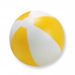 Strandball als Werbemittel für Firmen Farbe gelb