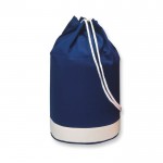 Rucksack aus Baumwolle bedrucken Farbe blau