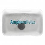 Massage-Wärmetasche Farbe transparent Ansicht mit Logo 1