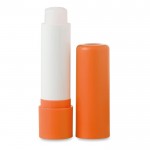 Lippenbalsam mit Logo bedrucken Farbe orange erste Ansicht