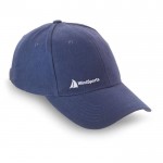 Caps für Firmen-Merchandising Farbe blau Ansicht mit Logo 1