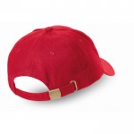 Caps für Firmen-Merchandising Farbe rot erste Ansicht