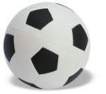 Antistress-Fußball für Werbung Farbe weiß/schwarz