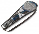 Badmintonspiel als Werbemittel Farbe gemischt