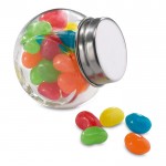 Werbeartikel Bonbons in einem Glas Farbe gemischt