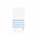 Zweifarbiges Pareo-Handtuch Baumwolle 180 g/m2 Ansicht mit Druckbereich