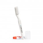 Öko-Zahnbürste mit Zahnpasta bedrucken lassen Ansicht mit Druckbereich
